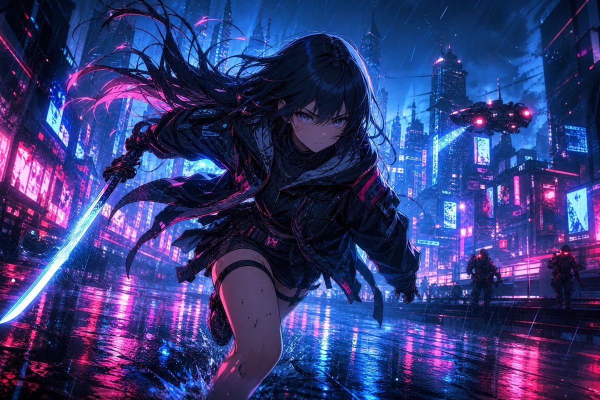 麻豆-霓虹都市代码少女动漫剪辑